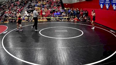 160 lbs Champ. Round 3 - Caleb Sines, Meyersdale Area Hs vs Lamech Albers, Corry Area Hs