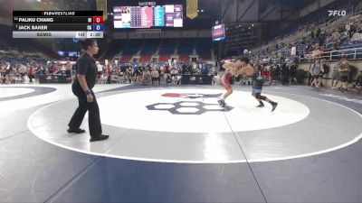126 lbs Semis - Paliku Chang, HI vs Jack Baker, CA