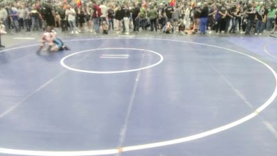 69 lbs Quarterfinal - Connor Dwyer, Yerington Lions WC vs Uriah Grant, Athlos Wrestling