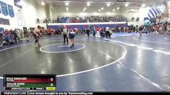 285 lbs Champ. Round 2 - Taylor Dodd, Bonners Ferry vs Kyle VanVleet, Kellogg