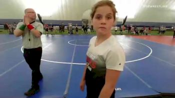 124 lbs Rr Rnd 2 - Lance Costa, Middleborough vs Alicia Baptista, Milford
