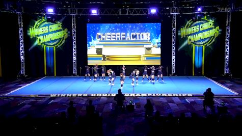 CheerFactor - SUPERSTITION [2025 Youth Level 1A 2] 2025 Winners Choice Live at Foxwoods