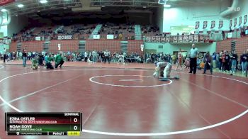 138 lbs Semifinal - Ezra Ostler, Bloomington South Wrestling Club vs Noah Dove, Eastside Wrestling Club