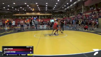 152 lbs Quarterfinal - Jake Moon, TX vs Tucker Divine, KS