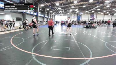 230 lbs 5th Place - Kasjan Wnuk, CT vs Ethan Dunham, NY