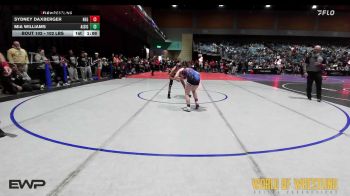 102 lbs Final - Sydney Daxberger, New England Gold vs Mia Williams, All I See Is Gold Academy