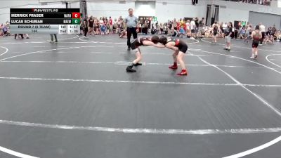 68 lbs Round 7 (8 Team) - Merrick Fraser, Warhawks vs Lucas Schuman, Mat Assassins White