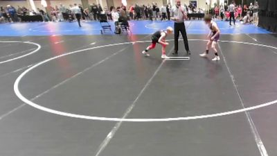 Boys 3rd-4th Grade - 77 Champ. Round 2 - Beckett Bissell, Ace Wrestling Academy vs Owen Mary, Iowa