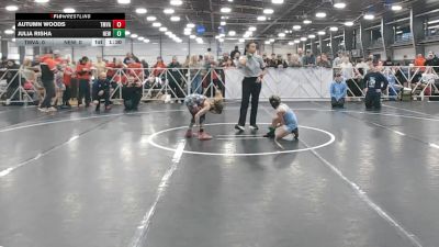 55 lbs Round 1 (9am Friday) - Autumn Woods, Team VA/USA vs Julia Risha, NEWHALE