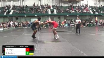 285 lbs Champ. Round 2 - Donovan King, Olivet College vs Blake Querio, Michigan