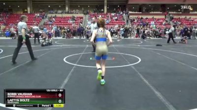 80 lbs Quarterfinal - Laetyn Boltz, Renegades vs Bobbi Vaughan, Bonner Springs Wrestling Club