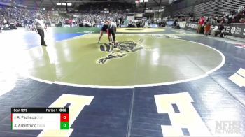 1A 190 lbs Cons. Round 2 - Axel Pacheco, Cascade (Leavenworth) vs Jasper Armstrong, King`s Way Christian
