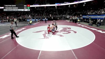 II-138 lbs Cons. Round 4 - Daltton Davis, Waverly vs Vincenzo Rubino, Dolgeville