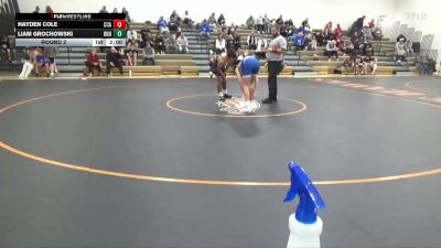 120-126 B Round 2 - Liam Grochowski, Burlington Notre Dame vs Hayden Cole, Clear Creek-Amana