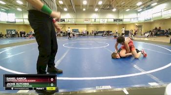 110 lbs Round 3 - Daniel Garcia, Contenders Wrestling Academy vs Jackie Hutchins, Mighty Bluebirds Wrestling