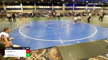 165 lbs Round Of 16 - Javier Montes, Roosevelt Wrestling vs Evan Sepanlou, Quartz Hill Wrestling