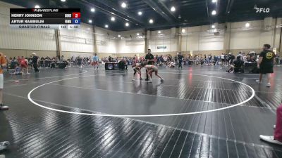 106 lbs Quarterfinal - Henry Johnson, Sons Of Thunder, FL vs Artur Nasibulin, FEWA