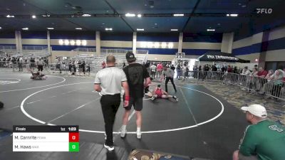 157 lbs Final - Mason Carnrite, Poway Elite vs Max Haws, War