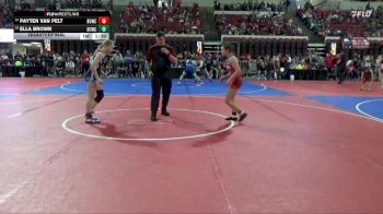 109 lbs Quarterfinal - Ella Brown, Minot Majettes vs Payten Van Pelt, Team Champs