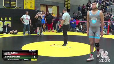 142 lbs Champ. Round 1 - Jaden Guzman, Diablos WC vs Jayden Haygood, Daniel Cormier Wrestling