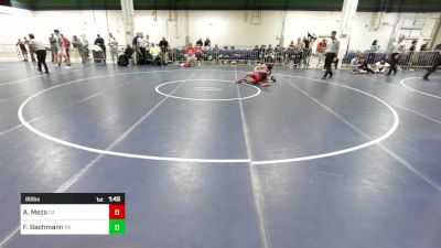 95 lbs Final - Aaron Meza, CA vs Freddy Bachmann, PA