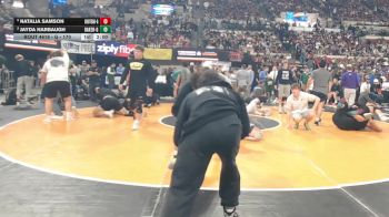 G - 170 lbs 1st Place Match - Natalia Samson, Choteau (Girls) vs Jayda Harbaugh, Baker (Girls)