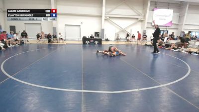 126 lbs Allen Gaudenzi, Connecticut vs Clayton Birkholz, Minnesota Blue