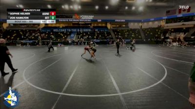 190 lbs Semifinal - Sophie Kelner, Lockport (Twp.) vs Zoe Hamilton, Bettendorf