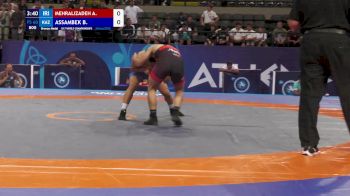 60 kg Final 3-5 - Arian Mehralizadeh, Iran vs Bekassyl Assambek, Kazakhstan