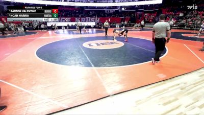 2A 113 lbs Cons. Round 3 - Noah Harris, Morton vs Paxton Valentine, Morris