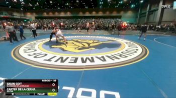 138 lbs Quarterfinal - Gavin Coit, El Dorado (Placerville) vs Carter De La Cerna, Sutter