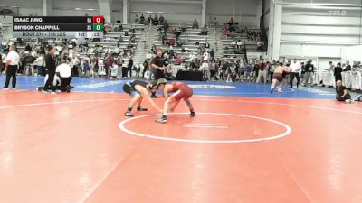 120 lbs Consi Of 4 - Isaac Jung, GA vs Bryson Chappell, SC