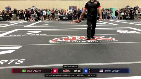Rian Saraiva vs Jaxon Conley 2025 ADCC Orlando Open/Youth Trials