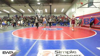 235 lbs Quarterfinal - Kayla Parnell, Jenks vs Malana Miller, Bixby Girls HS