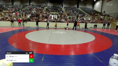 69 lbs Final - Liam Oliver, The Storm Wrestling Center vs Garner Lott, Foundation Wrestling