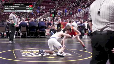 121 lbs Consi 1 - Kyle Von Schmidt, Pennsbury vs Marco Loss, Council Rock North
