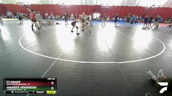155-156 B Round 3 - Ty Imhoff, Iowa Grant/Highland vs Maverick Henderson, Cambridge-Isanti