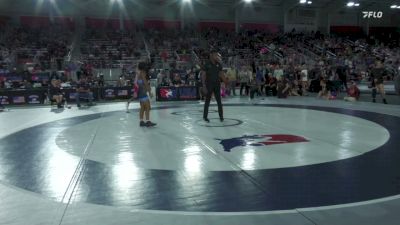 100 lbs Semis - Ella Giallombardo, Tip Of The Mitt vs Aniya Polk, Ohio Greco Boys