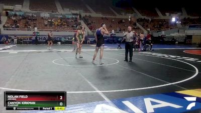 D2-150 lbs Cons. Round 1 - Canyon Kirkman, Flagstaff vs Nolan Field, Arcadia