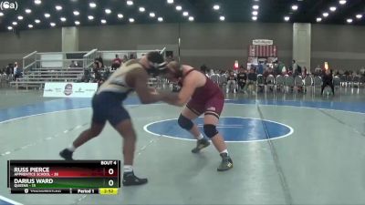 235 lbs Round 2 (4 Team) - Russ Pierce, Apprentice School vs Darius Ward, Queens