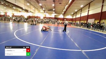 174 lbs Consi Of 8 #2 - Joseph Bolduc, New England College vs Yuilcal Cruz, Rhode Island College