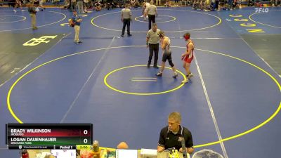 145 lbs Champ. Round 2 - Brady Wilkinson, Iroquois vs Logan Dauenhauer, Orchard Park