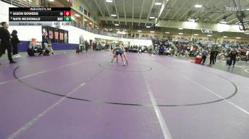 184 lbs 5th Place Match - Jason Bowers, Friends University vs Nate Mcdonald, Midland (Neb.)