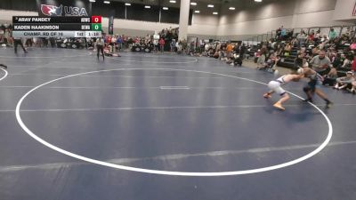 113 lbs Champ. Rd Of 16 - Arav Pandey, American Dream Wrestling Club vs Kaden Haakinson, Berge Elite Wrestling Academy