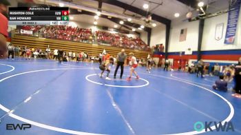 98 lbs Rr Rnd 2 - Rushton Cole, Fort Gibson Youth Wrestling vs Ean Howard, Vinita Kids Wrestling