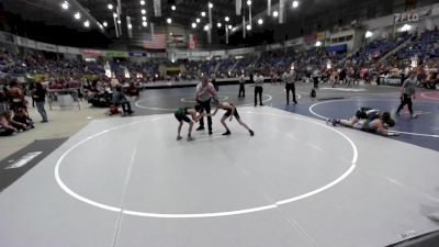 77 lbs Round Of 16 - Ayden Ortiz, Bear Cave vs Ethan Ingelhart, High Kaliber