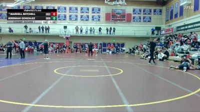 125 lbs Champ. Round 1 - Markell Mitchell, Southwestern Oregon Community College vs Jeremiah Gonzalez, Southern Oregon