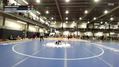 103Yellow lbs Rr Rnd 1 - Carson Logalbo, Little Falls vs Harold Corby, Tioga
