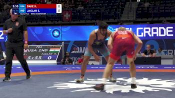 74 kg 1/4 Final - Kyle Douglas Dake, United States vs Sagar Jaglan, India