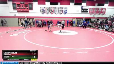 138 lbs Cons. Round 2 - Joseph Kruse, Okanogan vs Pedro Cruz, Mabton